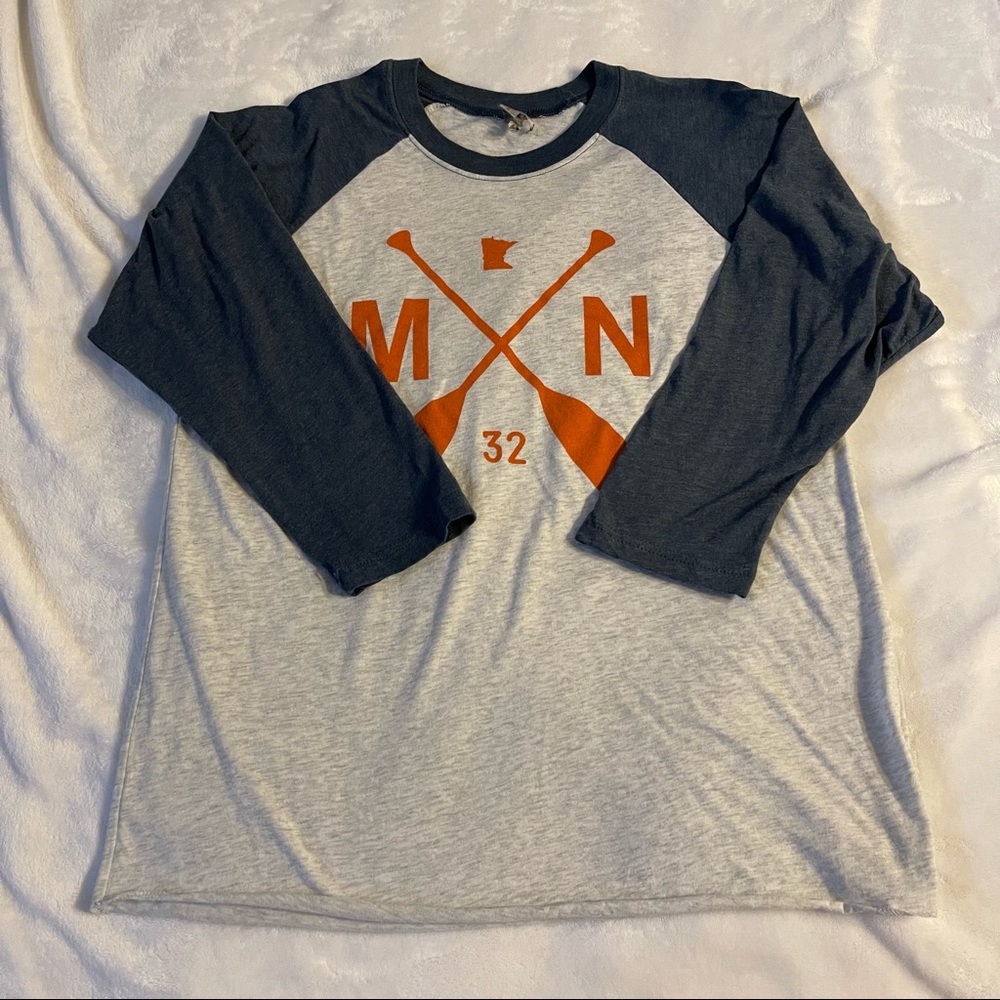 Mens Minnesota 3/4 Sleeve
